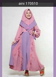 Ada berbagai macam kreasi baju anak muslim yang sangat unik. Baju Muslim Anak Warna Ungu Dan Pink Bahan Wolfis Aini An 170510