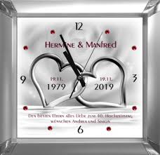 Die rose ist dafür ein besonders passendes symbol. Rubinhochzeit Geschenk Zum 40 Hochzeitstag M2