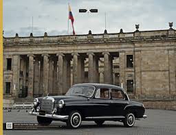 Mercedes Benz 180 B W 120 Ponton Coupe 1960 From Mercedes Benz En Colombia 70 Anos De Innovacion Elegancia Y Calidad Klasik Arabalar Otomobil Arabalar