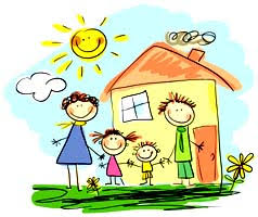 Resultado de imagem para familia almoçando junto desenho