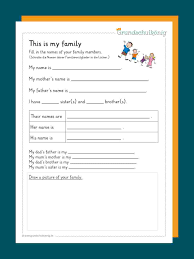 Ziel des ersten kontakts mit der englischen sprache ist weniger das pauken von vokabeln und grammatik als einen ersten spielerischen zugang zur sprache zu bekommen. Me And My Family