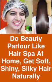Do Beauty Parlour Like Hair Spa At Home Get Soft Shiny Silky Hair Naturally Ingredients Required Olive Oi Silky Hair Naturally Hair Spa At Home Silky Hair