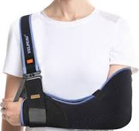 Velpeau Arm Sling Shoulder Immobilizer for Women and Men, fit Left or Right  Arm - Rotator Cuff Support Brace - Medical Sling for Shoulder, Clavicle, ...