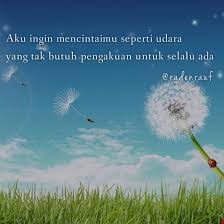 Aku Ingin Mencintaimu Seperti Udara Dandelion Gambar Hidup