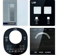 Custom Acrylic Capacitive Touch Switch Panel with Screen Printing Graphic Overlays