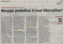 List of articles in category keratan akhbar. Portal Rasmi Suruhanjaya Perkhidmatan Pendidikan Berita Harian Mengapa Pendidikan 0 Level Dikecualikan 4 Julai 2017
