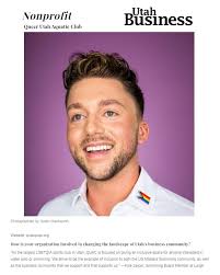 Thank you Utah Business for featuring QUEER UTAH AQUATIC CLUB INC and other  amazing Utah organizations that are focused