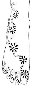 Simple Henna Templates For Feet Google Search Disenos Henna Para Principiantes Disenos De Tatuajes De Henna Disenos De Henna Sencillos