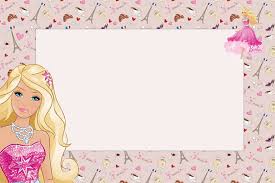 Http Fazendoanossafesta Com Br 2012 03 Barbie Moda E Magia Kit Completo Com Molduras Para Convites Rotulos Barbie Invitations Barbie Gifts Barbie Theme Party