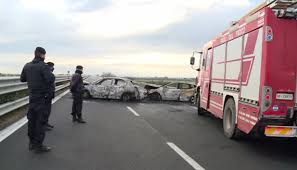 Rapina a portavalori sull'a14, l'elicottero della polizia sorvola la zona: Assalto Al Portavalori A Colpi Di Kalashnikov 3000 Euro Il Bottino Cronaca Tgr Puglia