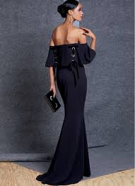 Maybe you would like to learn more about one of these? Patron Vogue 1604 Robe Soiree Femme Maxi Longue Col Bardot