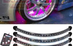 Ledglow 4pc Pink Flexible Led Wheel Well Fender Light Kit Be Sure To Check Out This Awesome Product Car Mods Car Accesories Car Accessories