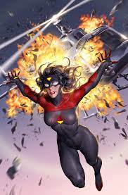 The blast occurred about 200 metres (yards) from the centre in the bavarian town of zirndorf, where police were on the scene. Spider Woman S Suit Marvel Database Fandom