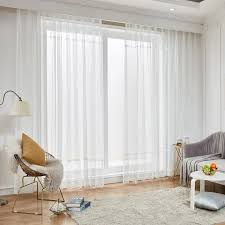 Rideau Voilage Blanc Pompon Voilage Blanc Rideau Voilage Blanc Voilage