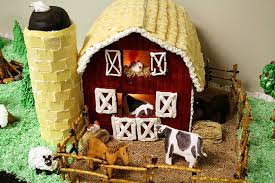 Pumpkin Farms Have Animals Too Christmas Gingerbread House Gingerbread House Decorations Gingerbread House Designs