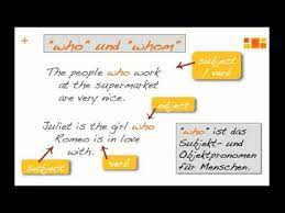 Relative clauses mit erklärungen und beispielen. Who Whom Whose Relative Clauses And Relative Pronouns Part 2 Englisch Grammatik Youtube