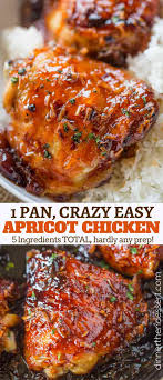 One Pan Baked Apricot Chicken 5 Ingredients Dinner Then Dessert Stay warm with this great french onion soup! one pan baked apricot chicken 5