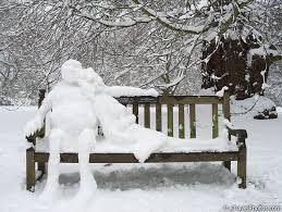 Snow Man In Love Snow Sculptures Snow Art Snow Fun