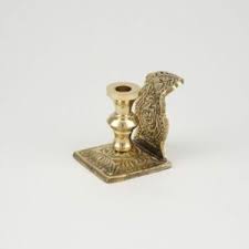 Brass taper candle holder with handle. Single Decorated Brass Candle Holder With Handle Blessedmart