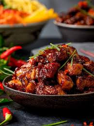 This Chinese Pork Belly Is Meltingly Tender With A Sweet Spicy Sticky Coating Check Out My 3 Step Pr Pork Belly Instant Pot Chinese Recipes Pork Belly Recipes