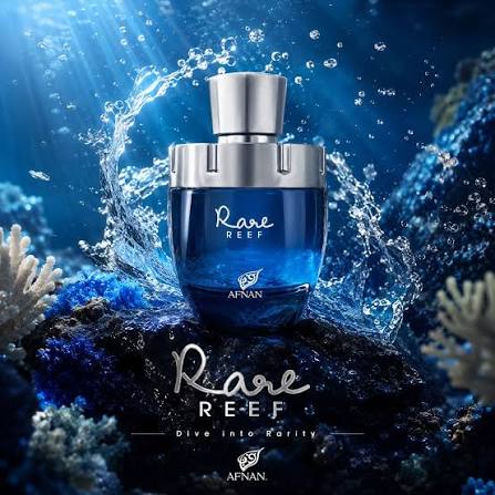 Discover the world of Afnan Rare Collection ✨🌊❤️ From the fresh aquatic  energy of Rare Reef, to the deep seductive elegance of Rare Passion, the  timeless femininity of Rare Eau de Parfum