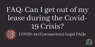 Most lease agreements have provisions for what happens when a lease expires. Faq Can I Get Out Of My Lease During The Covid 19 Crisis Slls