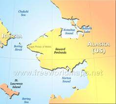 Alaska road & highway maps. Seward Peninsula Maps