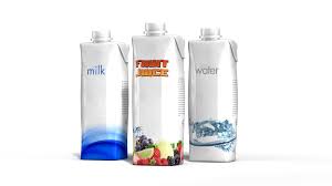 3d Model Set Of 3 High Quality Tetra Pak Beverage Cartons