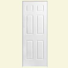 4 panel classic cream interior door. White Prehung Doors Interior Closet Doors The Home Depot