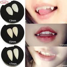 Immediate despatch from uk stock. 13 15 17mm 3pairs Vampire Teeth Fangs Dentures Props Halloween Costume Props Party Favors Buy At A Low Prices On Joom E Commerce Platform