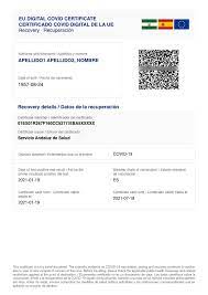 Neste vídeo falo sobre o certificado digital covid 19 esta novidade que vai facilitar a circulação segura e livre na união europeia durante a pandemia de. Certificado Covid Digital De La Union Europea Plan De Vacunaciones De Andalucia Andavac
