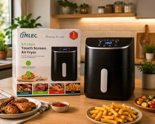 🍟 Freidora de Aire Digital Inlec 5.5L 🔥 Disfruta de ...