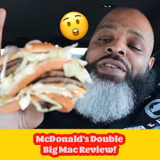 McDonald's Double Big Mac Review!