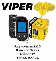 Viper Responder Lc3 1 Way Remote Start Car Alarm 1 Mile Range 2 Way Lcd 5706v Eur 448 87 Picclick Fr