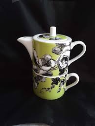 Black And White Teapot Set Pin On Teapot Tea Sets Vintage