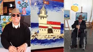 Dogustan Gorme Engelli Olup Renkleri Ve Dogayi Hic Gormeden Muthis Resimler Yapan Turk Ressam Esref Armagan Kaan In Tavsiyesi