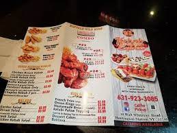 Menu Pic Kebab Kebab Express Menu