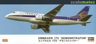 Operated by delta connection carrier republic airline. Embraer 170 Demonstrator Hasegawa 10681 2011