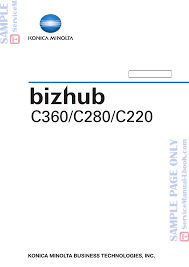 Opis konica minolta bizhub c220 3.6.0.0. Service Manual Field Service A Bizhub C360 C280 C220 Outline Maintenance Adjustment Setting Troubleshooting Appendix Field Service Ver 1 0 Jul 2009 8 1 2 Procedure