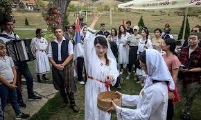 Serbian Weddings Replicate Hollywood Style Ceremonies