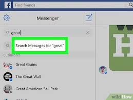 Go big with messenger a simple app that lets you text, video chat, and stay close with people you care about. How To Search On Facebook Messenger On A Pc Or Mac 7 Steps