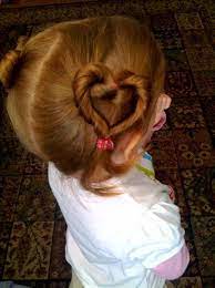 Easy Valentine Hair Style Tutorial Onecreativemommy Com Valentine Hair Valentine S Day Hairstyles Little Girl Hairstyles