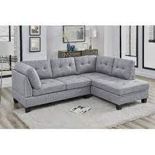 Sylvette 102 Wide Reversible Sofa Chaise With Ottoman Sectional Sofa Couch Couches For Small Spaces Chaise Sofa