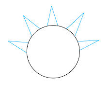 Draw two circles, one large shape, and a smaller circle in the middle. How To Draw A Smiling Sun Really Easy Drawing Guides