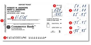 Flip the deposit slip over and write the amounts of the remaining checks using the spaces printed. How To Fill Out A Checking Deposit Slip Gerom News