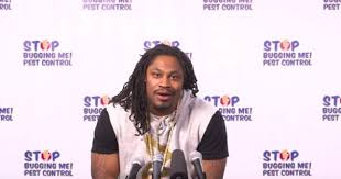 Stop bugging me pest control. Marshawn Lynch Did A Bizarre Funny Pest Control Ad 595x313 Stop Bugging Me Pest Control