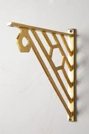 Hardware Asian Home Decor Gold Shelves Unique Shelves