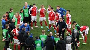 Das siegtor schoss joel pohjanpalo in der 60. Fussball Em Nach Schock Von Kopenhagen Eriksen Lachelt Wieder