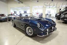 Dec 28, 2008 · 1961 250 gt swb spyder california chassis number gt 2377gt was sold new through jacques swaters' garage francorchamps, ferrari's importer in brussels. 1961 Ferrari 250 Gt California Spyder Fusion Luxury Motors