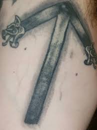 Skin heads love norse rune tattoos (i don't know the significance of why) so you'd definitely be projecting a certain disgustingly awful image. Tattoo Uploaded By Andrew Peel Norse Tyr Runes 1533377 Tattoodo